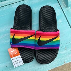 Nike Slides Pride/Gilbert Baker Collection